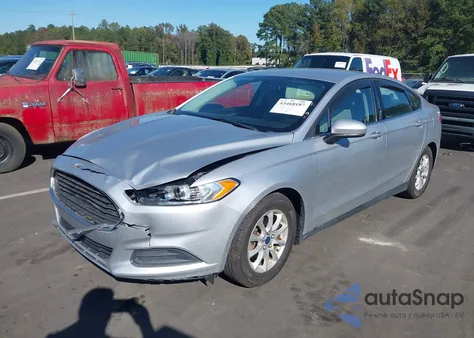 2015 Ford Fusion S from USA, damaged, VIN 1FA6P0G71F5109433